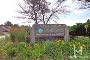 Surrey Woods subdivision in Streamwood, IL