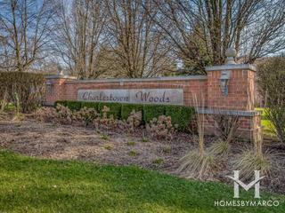 Charlestown Woods subdivision in Naperville, IL