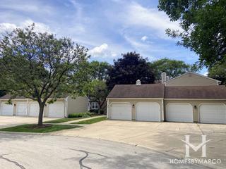 Kensington Court subdivision in Naperville, IL