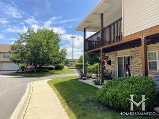 Kensington Court subdivision in Naperville, IL