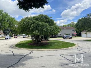 Kensington Court subdivision in Naperville, IL