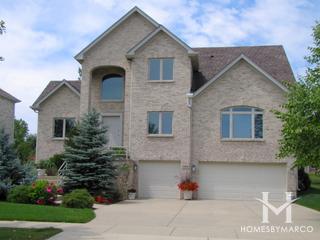 Aspen Meadows subdivision in Palatine, IL