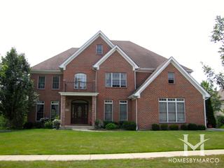 Aspen Meadows subdivision in Palatine, IL