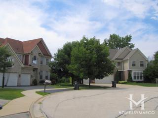 Aspen Meadows subdivision in Palatine, IL