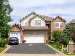 Aspen Meadows subdivision in Palatine, IL