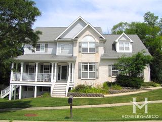 Aspen Meadows subdivision in Palatine, IL