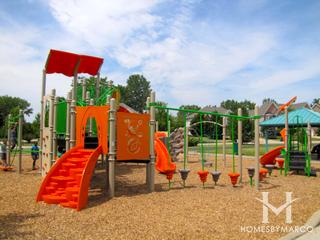 Aspen Meadows subdivision in Palatine, IL