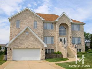 Aspen Meadows subdivision in Palatine, IL