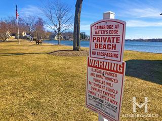 Waters Edge subdivision in Grayslake, IL