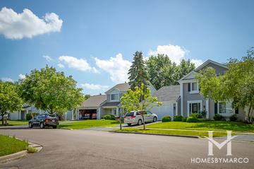 Golden Oaks subdivision in Aurora, IL