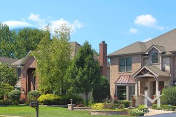 Marywood subdivision in Wheaton, IL