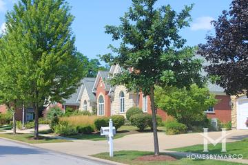 Marywood subdivision in Wheaton, IL