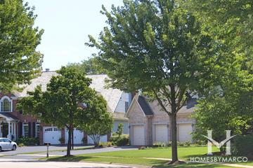 Marywood subdivision in Wheaton, IL
