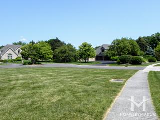Saddle Ridge subdivision in St. Charles, IL