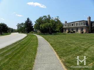 Saddle Ridge subdivision in St. Charles, IL
