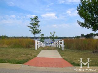 Newport Cove subdivision in Antioch, IL