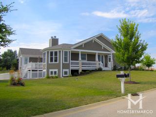 Newport Cove subdivision in Antioch, IL