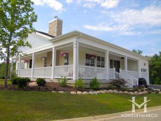 Newport Cove subdivision in Antioch, IL