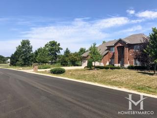 Fields of Farm Colony subdivision in Yorkville, IL