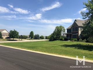 Fields of Farm Colony subdivision in Yorkville, IL