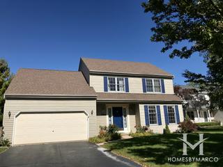 Pine Meadows subdivision in Aurora, IL