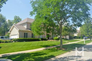 Orchard Glen subdivision in Glen Ellyn, IL