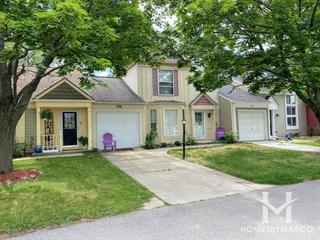 Hartford Square subdivision in Hanover Park, IL