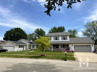 Quail Hollow subdivision in Bartlett, IL