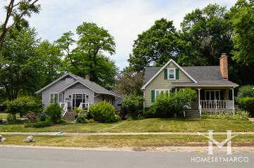 Hillcrest subdivision in Downers Grove, IL