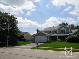 Brookstone subdivision in Carol Stream, IL