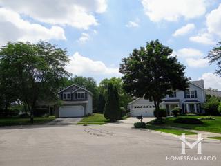 Brookstone subdivision in Carol Stream, IL