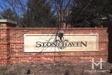 Stonehaven subdivision in Aurora, IL