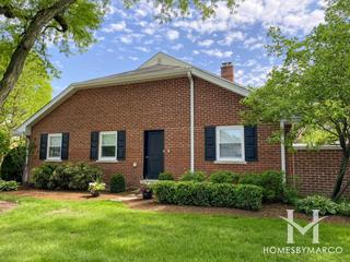 Sutton Place subdivision in Hinsdale, IL