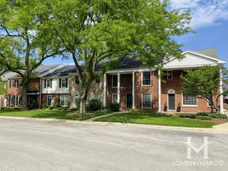 Sutton Place subdivision in Hinsdale, IL
