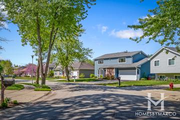 Country Place subdivision in Bartlett, IL