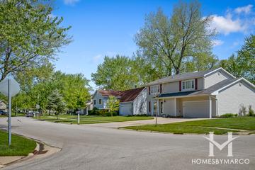 Country Place subdivision in Bartlett, IL