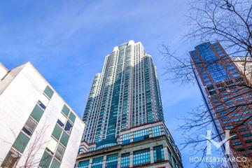 Chicago Place building in the Streeterville neighborhood of Chicago, IL