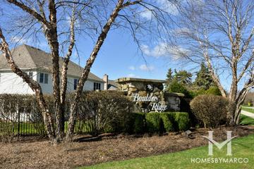 Boulder Ridge subdivision in Lake in the Hills, IL