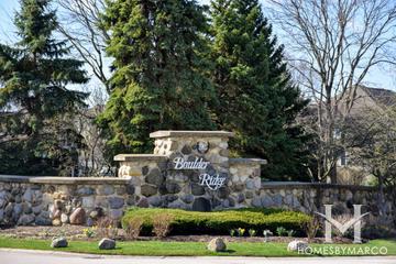 Boulder Ridge subdivision in Lake in the Hills, IL