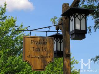 Prairie Trails subdivision in Long Grove, IL