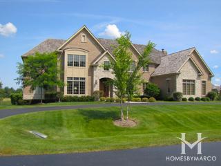 Prairie Trails subdivision in Long Grove, IL