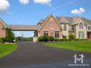 Prairie Trails subdivision in Long Grove, IL