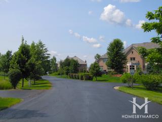 Prairie Trails subdivision in Long Grove, IL