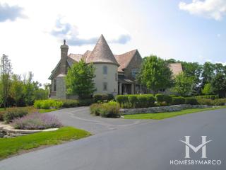 Prairie Trails subdivision in Long Grove, IL