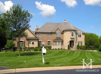 Prairie Trails subdivision in Long Grove, IL