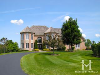 Prairie Trails subdivision in Long Grove, IL