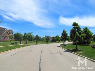 The Estates at Churchill Hunt subdivision in Gurnee, IL