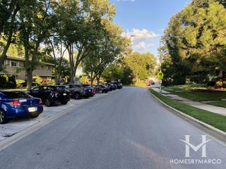 Euclid Lake Villas subdivision in Mount Prospect, IL