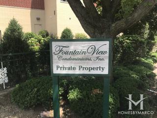 Fountain View Condominiums building in Niles, IL