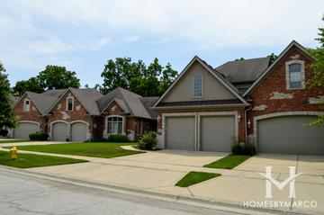 Villas of Maple Woods subdivision in Downers Grove, IL